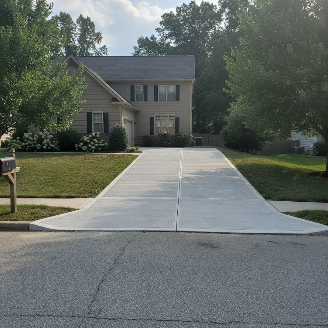 Top Notch Concrete completed project
